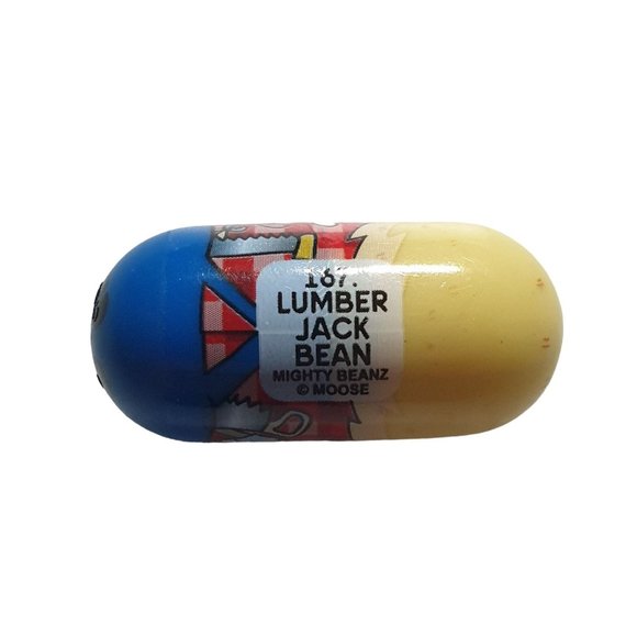 Mighty Beanz 167 Lumberjack Bean Series 3 Moose Entertainment - Picture 2 of 4